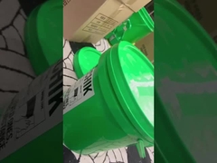 白いプラスチックを印刷するスクリーンはふたとの5ガロンをバケツでくむ