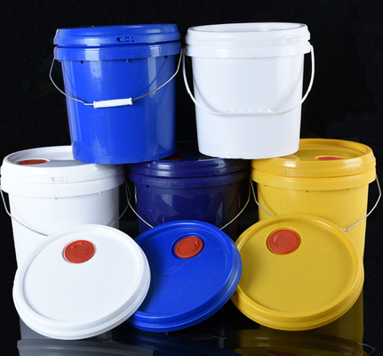 貯え、輸送のための軽量の円形のプラスチック オイルのバケツ