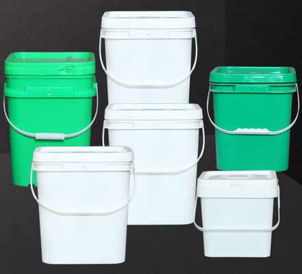 1.2kg プラスチックのバケツ ハンドル付き