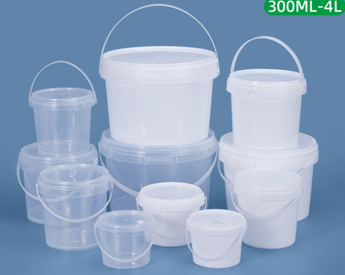 軽量 白色プラスチック 玩具 ボケツ 蓋付き 玩具 組織 ソリューション