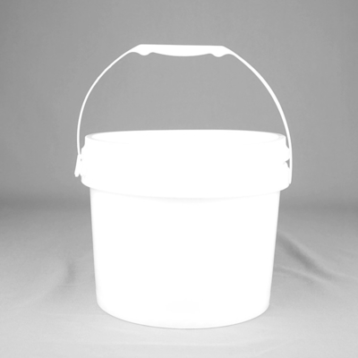 ふたが付いている化学5L円形のプラスチック バケツ、1.5ガロンのプラスチック バケツ