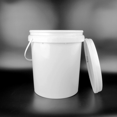 ふたおよびハンドルが付いているプラスチック バケツ17kgのあたりの肥料のコーティング