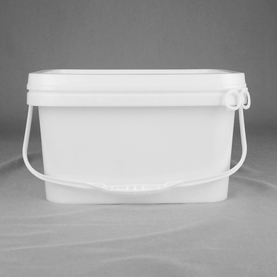 カスタマイズされた色PPはふたの正方形の形の5Lプラスチック バケツをバケツでくむ