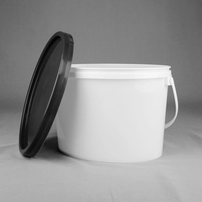ふたが付いている頑丈なBPAの自由な楕円形のプラスチック バケツ5Lのプラスチック バケツ