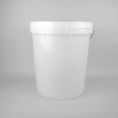 ハンドルおよびふたが付いている食品等級小さいPPの透明なプラスチック バケツ