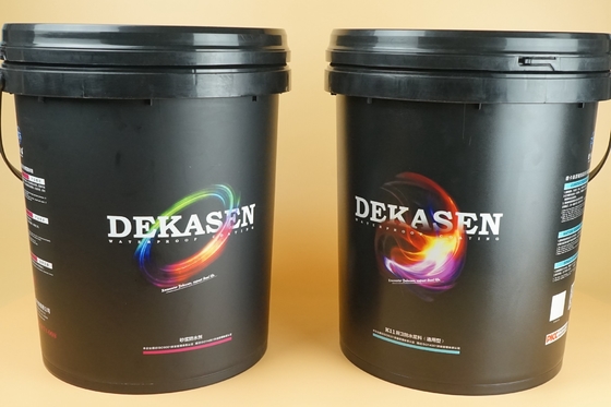 1.2KG プラスチックペイントバケツ 1ガロン容量、ハンドルと蓋付き 保証付き