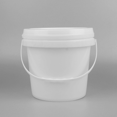 5L PPのポリプロピレンのハンドルが付いている小さい化学バケツの円形