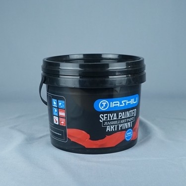 アイス クリームのための食糧安全な1L 33oz小さく黒いプラスチック バケツ