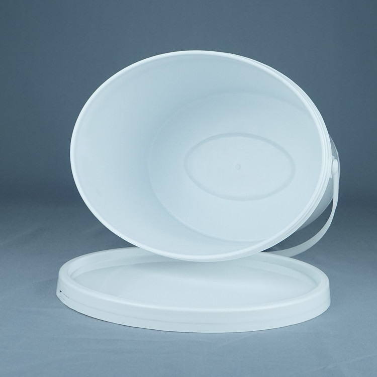 IMLまたは熱移動またはスクリーンの印刷を用いるカスタマイズ可能な楕円形のプラスチック バケツPP/HDPE