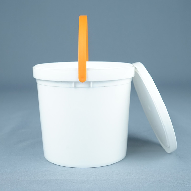 PP/HDPEのIMLの印刷を用いる食糧貯蔵のためのプラスチック貯蔵のバケツ