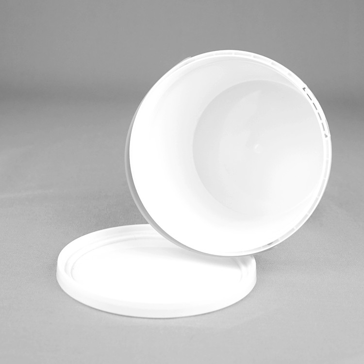 IMLまたは熱伝送型PP/HDPE 食品包装用蓋付きプラスチック食品バケツ