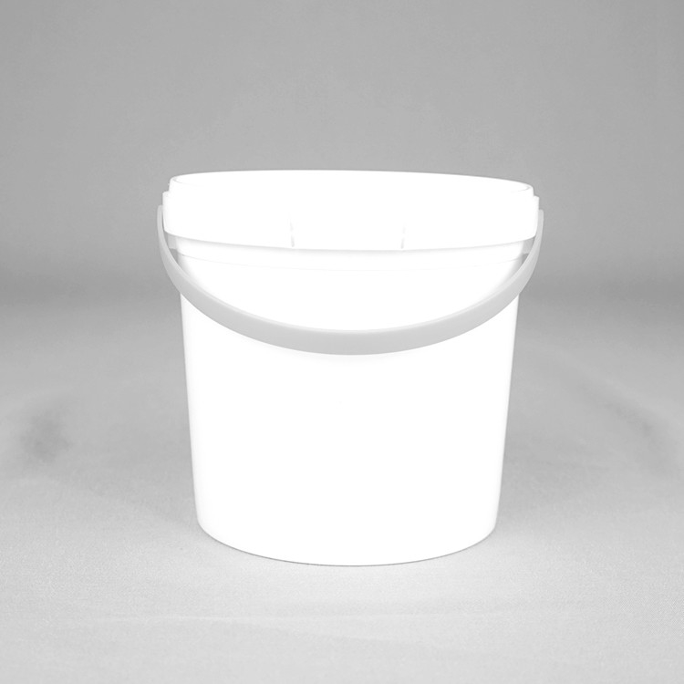 IMLまたは熱伝送型PP/HDPE 食品包装用蓋付きプラスチック食品バケツ