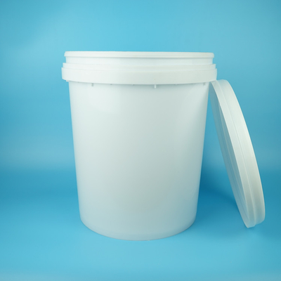 ふたおよびハンドルが付いている 25kg PP HDPE のプラスチック ドラム