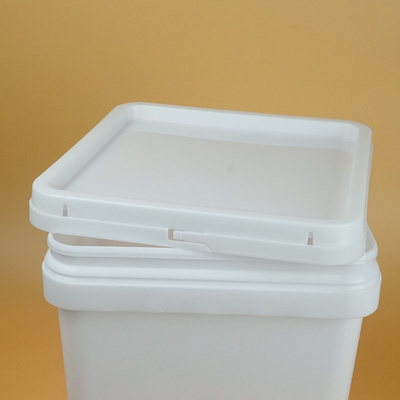 ふたおよびハンドルが付いている16.5L食品等級のプラスチック包装の正方形のバケツ
