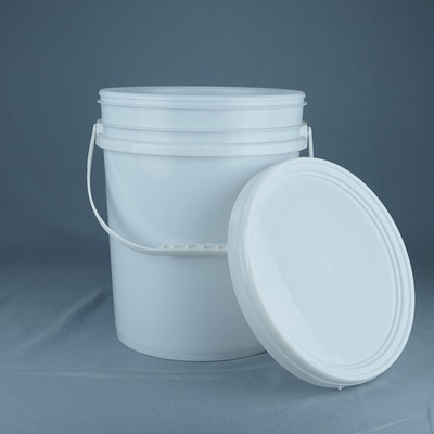 ラテックス塗料のための18kg円形のプラスチック ドラム再生利用できるライト級選手