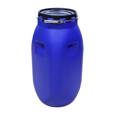 30-200Lはフランジのバレルの化学プラスチック バレルのドラム鉄のたがを密封した160Lを厚くした