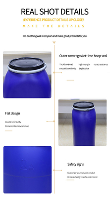 大きい口によって密封される転換のプラスチック バレルのドラム125L