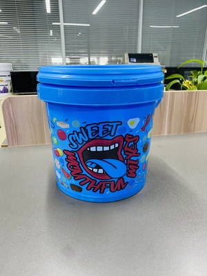 ISO 9001の証明のサイズのプラスチック円のバケツ容量Depand