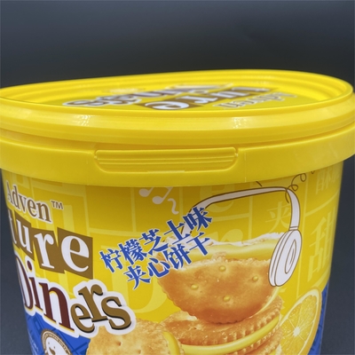 ISO 9001の証明のサイズのプラスチック円のバケツ容量Depand