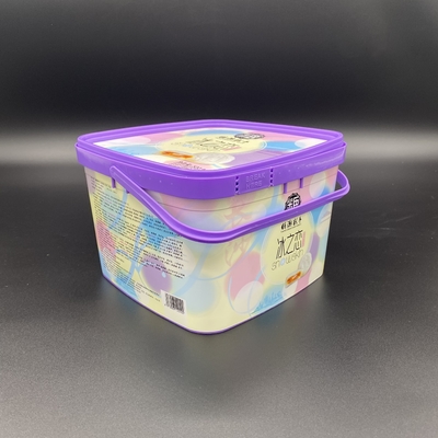 ISO 9001の証明のサイズのプラスチック円のバケツ容量Depand