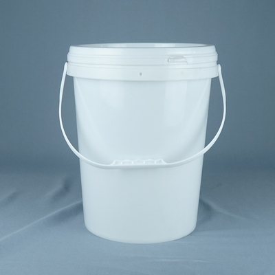 カスタムロゴ 円形プラスチックバケツ スクリーン印刷 / 熱転送 / IML印刷