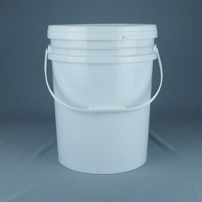 密封蓋 オーダーメイドロゴを印刷したラウンドプラスチックバケツ 様々な容量オプション