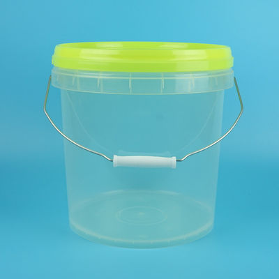 食糧のためのカスタマイズされたロゴの明確なプラスチック バケツ