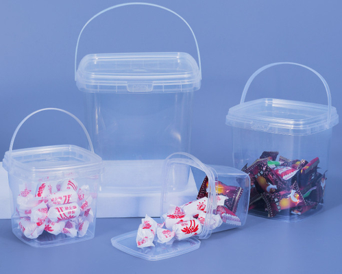 IML/熱移動/スクリーンの印刷の印刷を用いる半透明なプラスチック バケツ