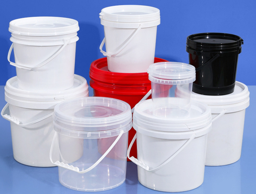 積み重ねられる食品グレードのプラスチックバケツ