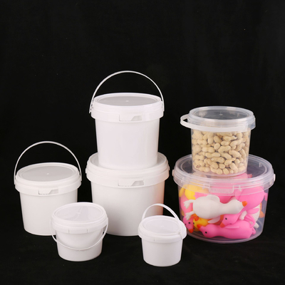 入手可能 ハンドル PP/HDPE 食品グレードのバケツスクリーン印刷