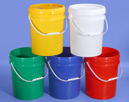 カスタム カラー ガスケット 5 ガロン 20 リッター容量のプラスチックバケツ