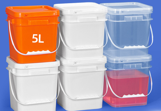 化学耐性 食品級 PP 方形 プラスチックバケツ 衝撃耐性