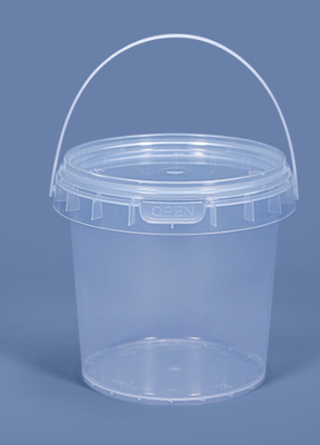 スクリーンプリント プラスチック製の食品バケツ PP/HDPE素材で軽量