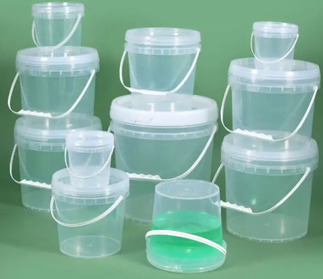 クライアントの要求のためにスクリーンプリント プラスチック食品バケツ
