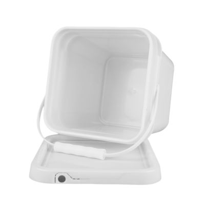 食品類の方形のプラスチック容器 白色またはその他の実用的な貯蔵ソリューション