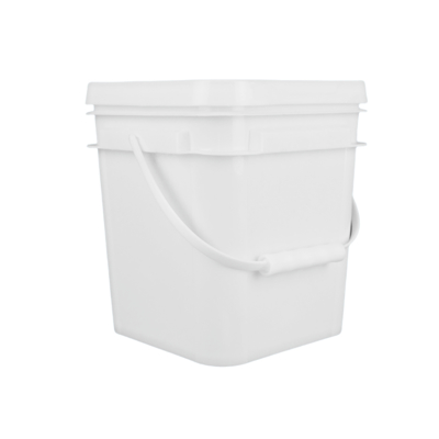 化学耐性 はい 衝撃耐性 はい 方形プラスチックバケツ PP 100% 化学製造のための原材料