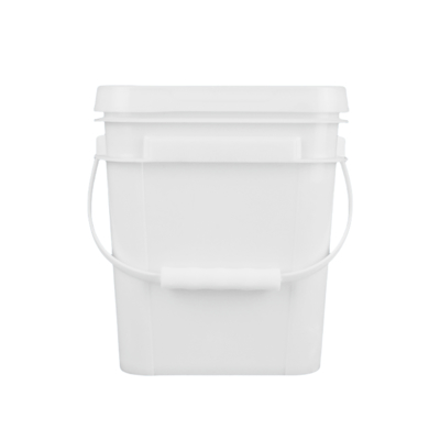 化学耐性 はい 衝撃耐性 はい 方形プラスチックバケツ PP 100% 化学製造のための原材料