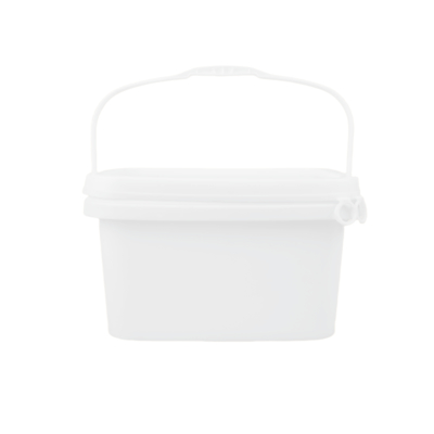 1.2kg 正方形プラスチック容器、100%バージン原料PP製