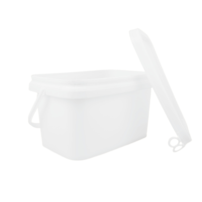 1.2kg 正方形プラスチック容器、100%バージン原料PP製