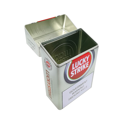 ブランディングとパッケージング用カスタマイズ4色印刷ロゴ入り金属製ブリキ容器