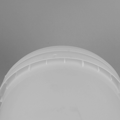 白い食品類のバケツ 1L-5L 蓋付き