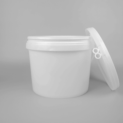覆蓋付きの赤いプラスチック塗料バケツ 耐久性
