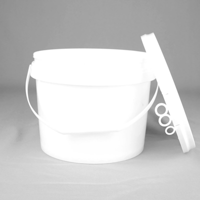 22cm Dia 5Lのプラスチック食糧バケツの漏出証拠の習慣は印刷した