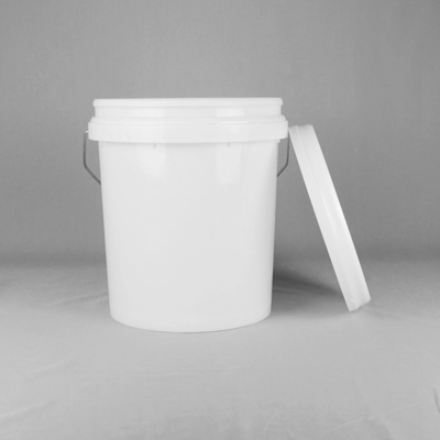 ふたおよびハンドルが付いている14L接着剤によって塗られるプラスチック バケツを分類するIML