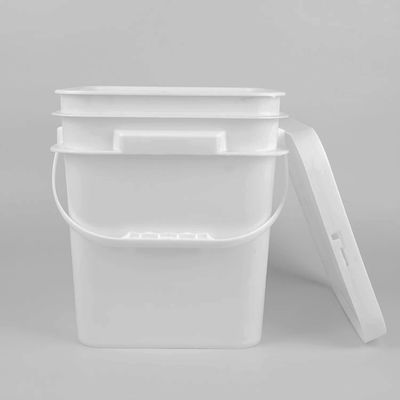 ディッシュウォッシャーの安全なふたが付いている再使用可能な食品等級のバケツ