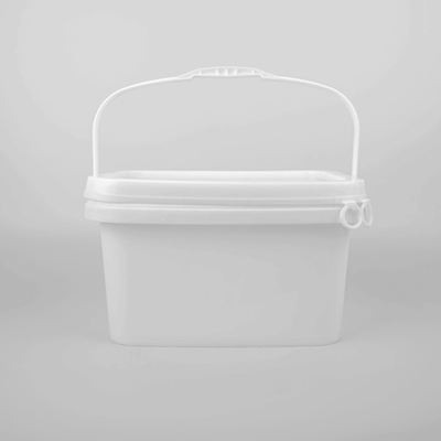 ISO9001承認5Lのハンドルおよびふたが付いているプラスチックおもちゃのバケツ
