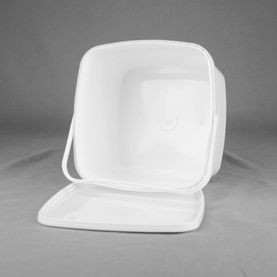 SGSの承認3Lの正方形の食糧バケツはプラスチック ペンキのバケツをバケツでくむ
