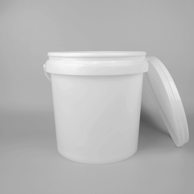 ふたの円形8L 10Lが付いているカスタマイズされた透明なプラスチック バケツ