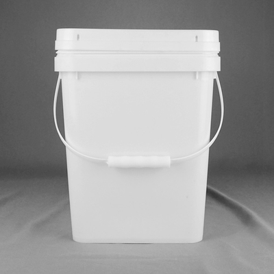 多様な用途のための汎用的な四角形のプラスチックバケツ 1.2 kg