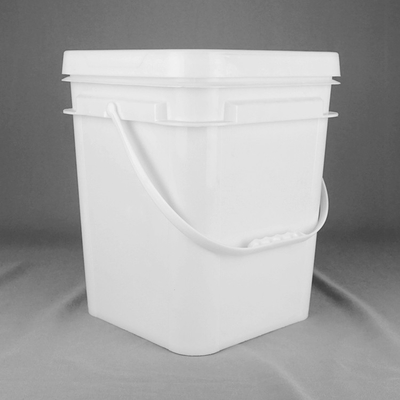 各種産業に適した方形プラスチック容器 1.2 kg